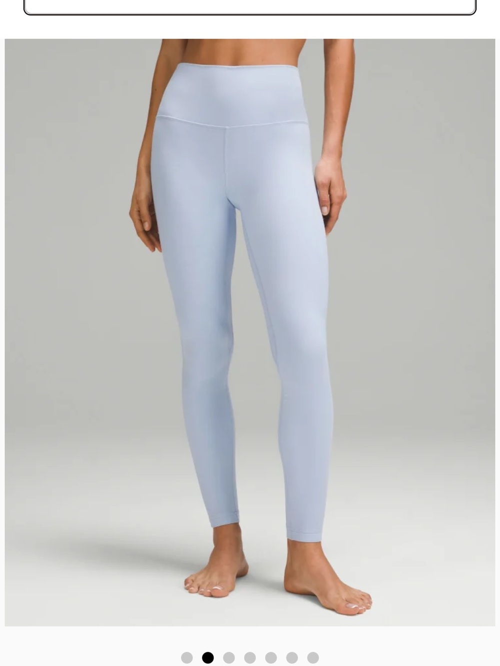 lululemon align Light Blue High-Rise Leggings